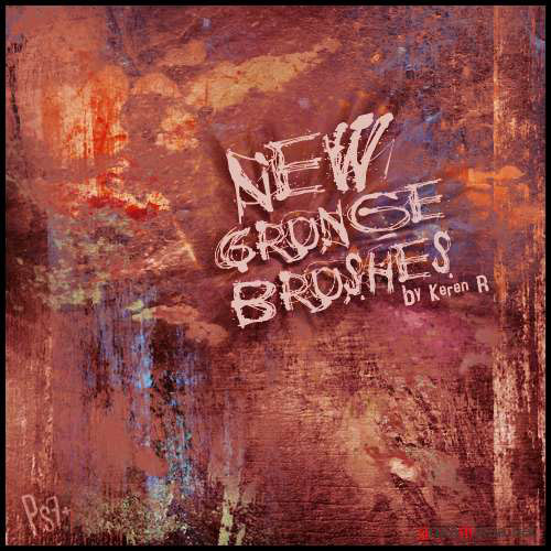 肌理效果photoshop笔刷