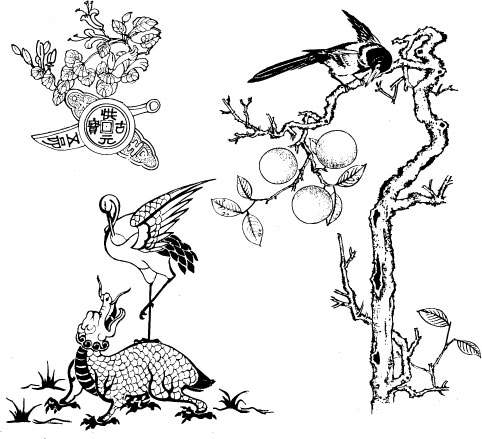 矢量经典国画矢量素材-7