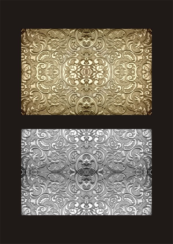 古典花纹背景矢量素材