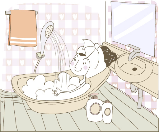 可爱线条插画矢量素材-4