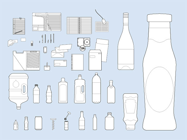 VI设计元素矢量素材