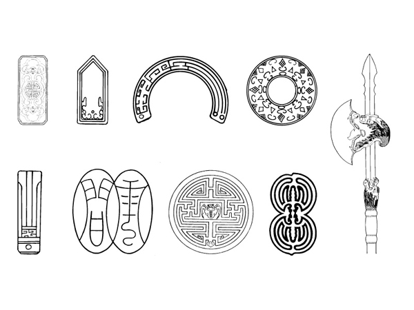 中国古典矢量素材之四