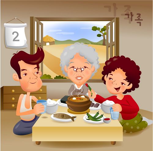 iClickart卡通家庭插画矢量素材-5