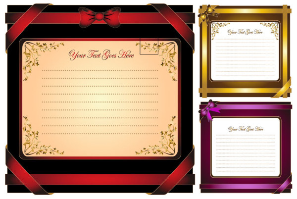 节日贺卡矢量素材