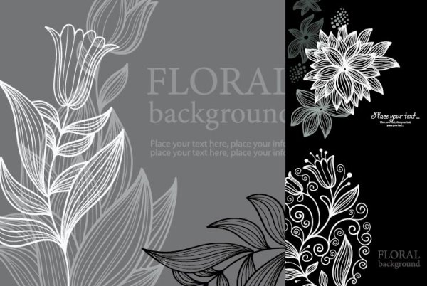 优美线条矢量素材