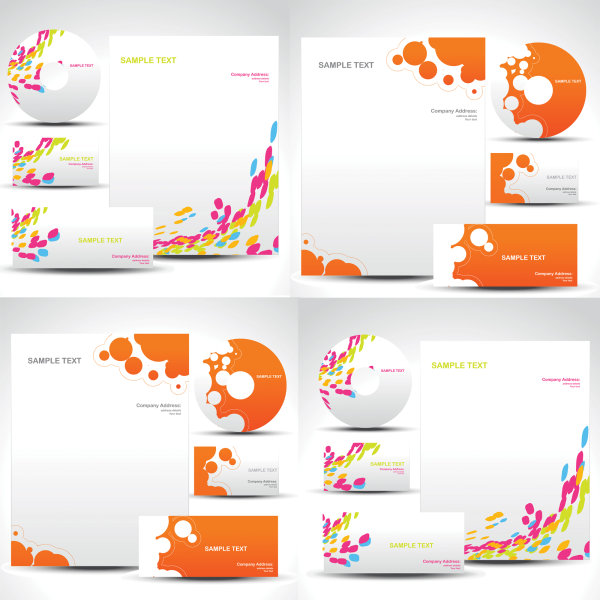 企业VI实际应用矢量素材