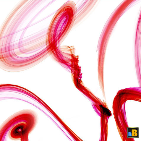 高清晰抽象高光PS笔刷(8)    