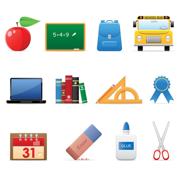 教学用具03&mdash;&mdash;矢量素材