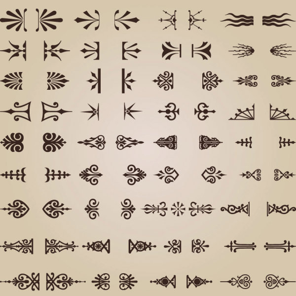 精美花纹底纹04&mdash;&mdash;矢量素材