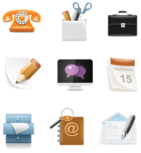 日常常用图标04&mdash;&mdash;矢量素材