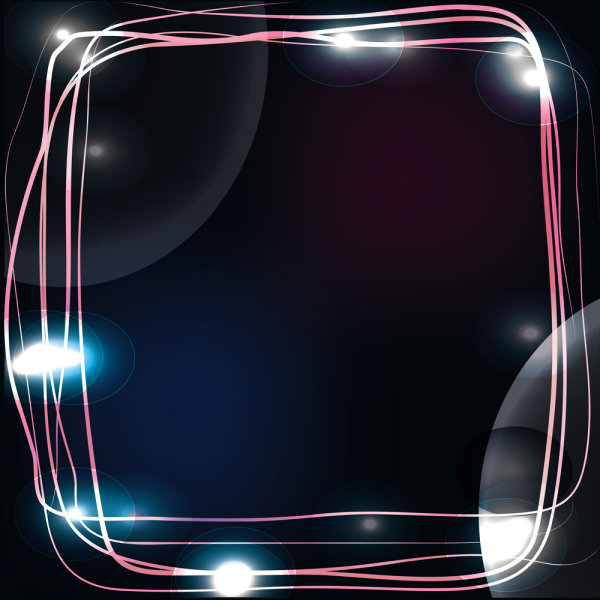 绚丽的光晕背景02&mdash;&mdash;矢量素材