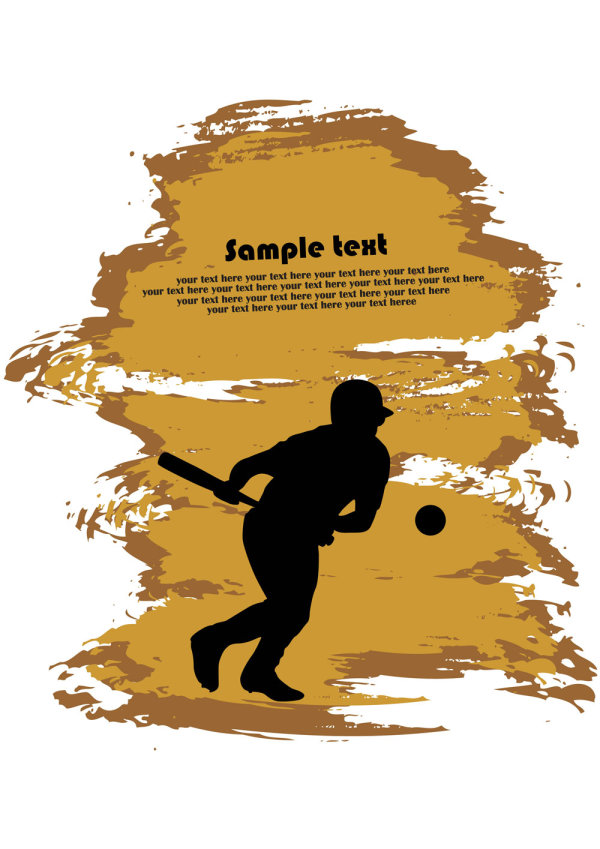 体育项目剪影05&mdash;&mdash;矢量素材