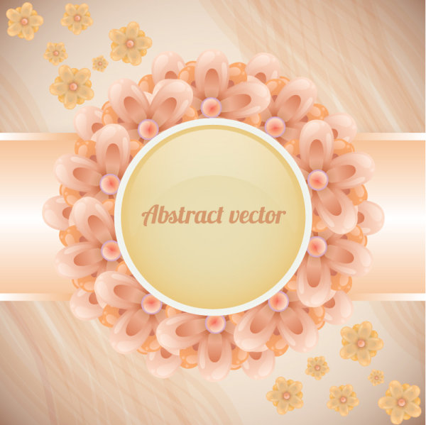 精美花纹背景03&mdash;&mdash;矢量素材