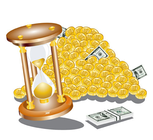 沙漏02&mdash;&mdash;矢量素材