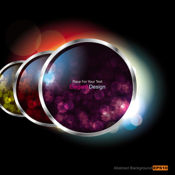 The gorgeous halos button - Vector