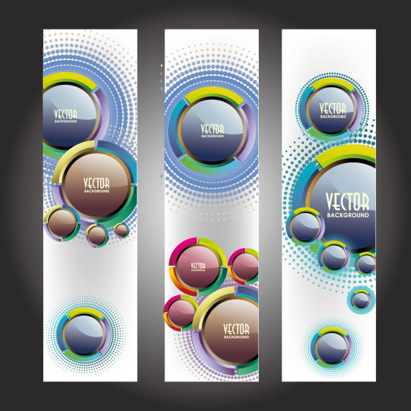 Trend bookmark card 05 - vector material