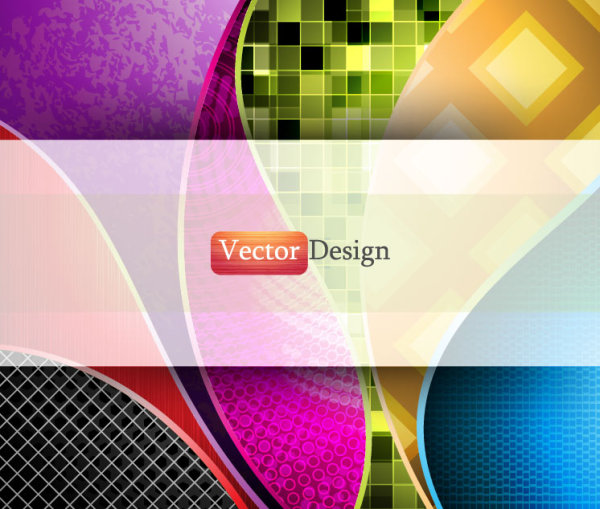 Dynamic flow line background 01 - vector material