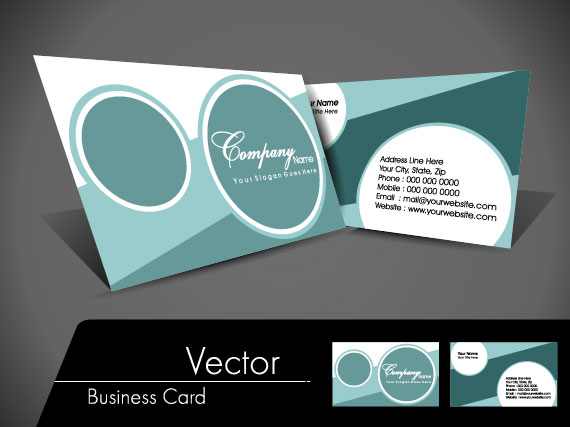 Simple card design 02 - vector material