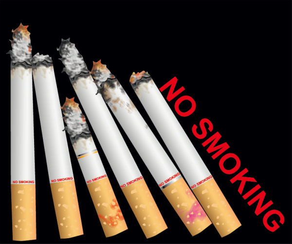 Smoking Ads 02 - vector material