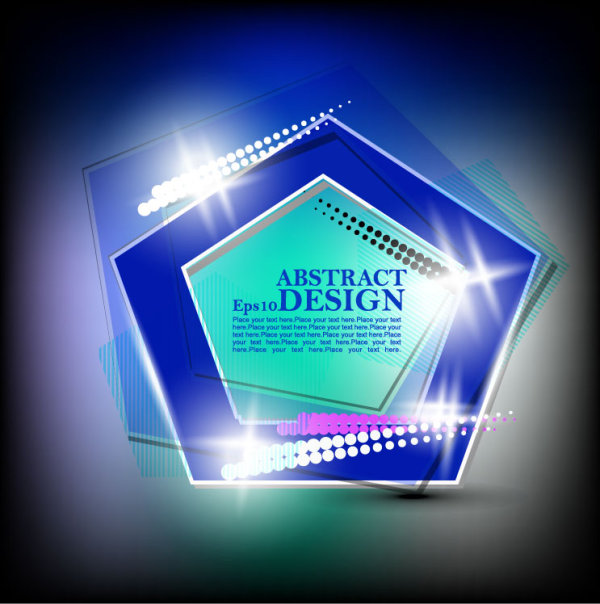 The dynamic halo background 05 - vector material