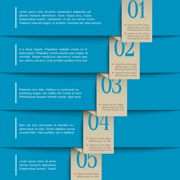 The trend of digital banner 01 - vector material