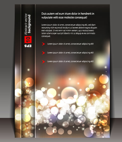 Fashion cover design 03 - vector material