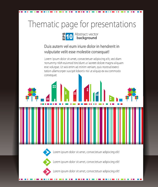 Fashion cover design 04 - vector material