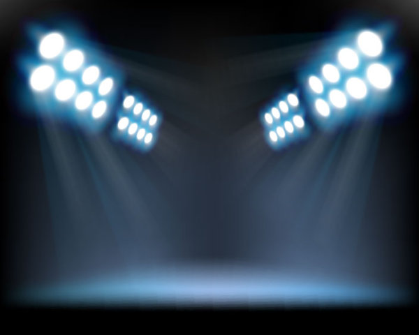 Lights 04 - vector material
