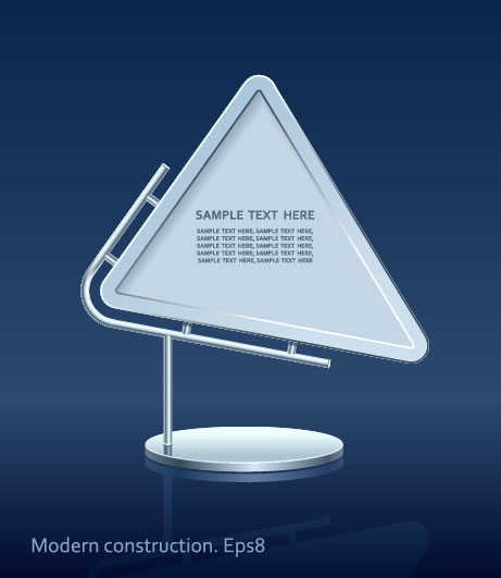 Fashion photo frame design 01 - vector material