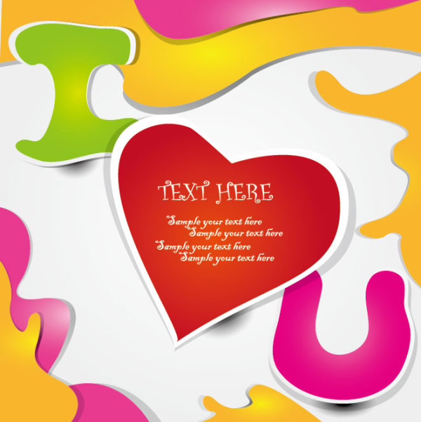 Beautifully stickers labels 02 - vector material