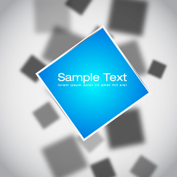 Trend stereo background 03 - vector material