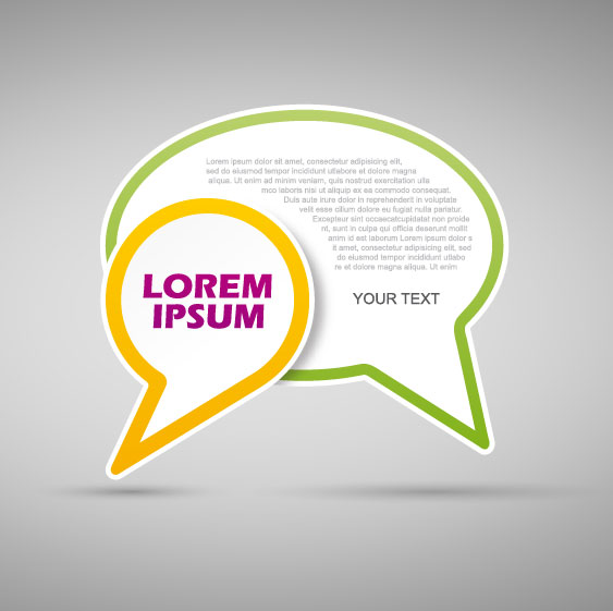 Fashion label design 01 - vector material