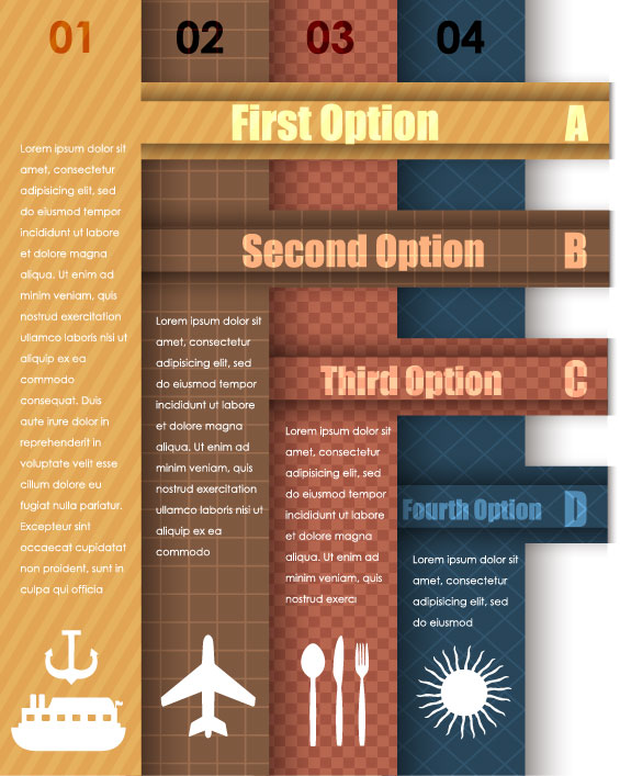 Digital label banner 03 - vector material