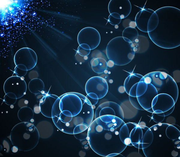 The trend of light background 03 - vector material