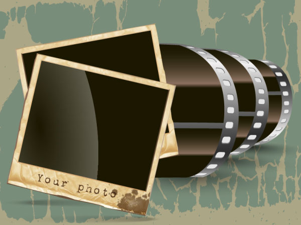 Retro Film 01 - vector material