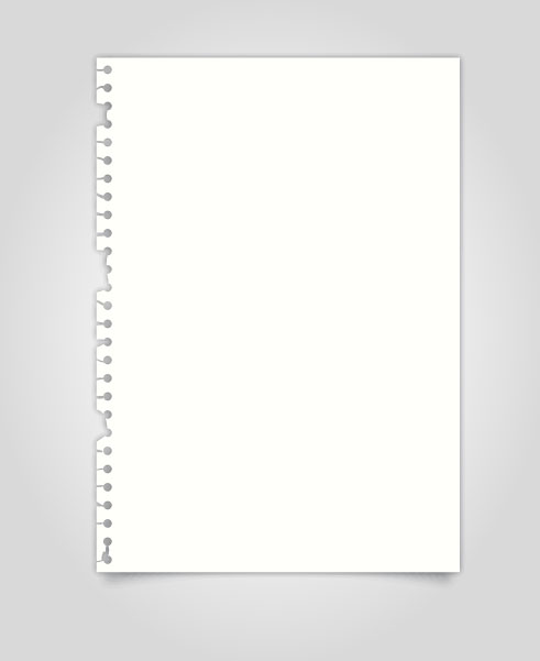 Blank paper 13 - vector material
