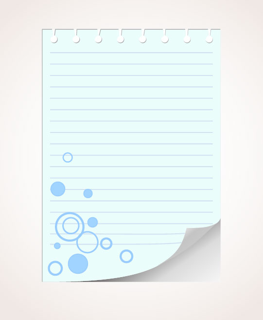 Blank paper 16 - vector material