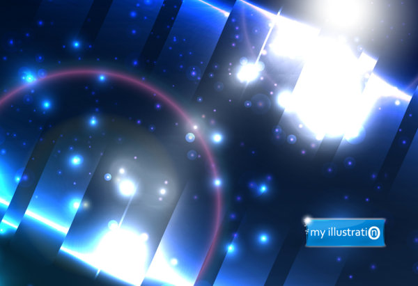 Dynamic technology background 05 - vector material