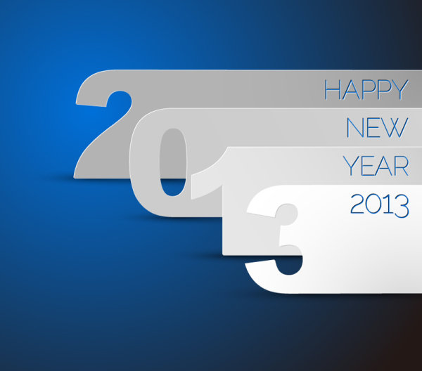 The trend of 2013 banner 02 - vector material