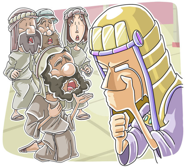 Cartoon characters - moving