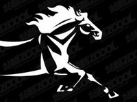 Horses Vector material