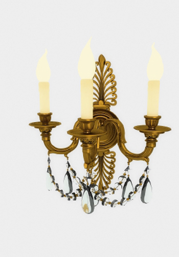 European-style wall lamp 3D Model