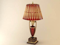 European classical table lamp 3D model