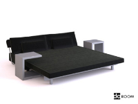 Modern style bedroom furniture combination