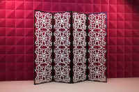 Chinese butterfly screen 3D model