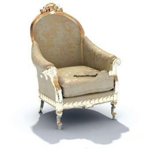 Single sofa 3d model