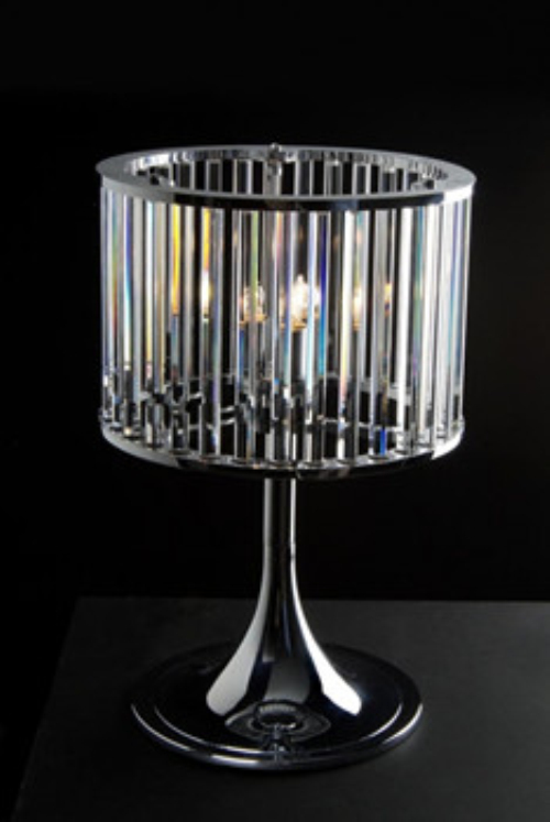 Crystal table lamp 3d model