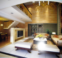 Noble and generous living room