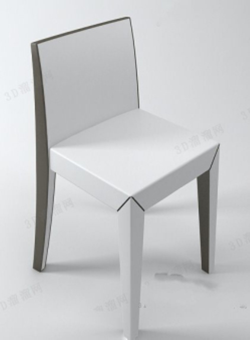 Modern white office chairs