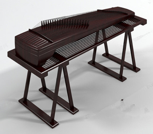 Guzheng 3d models download